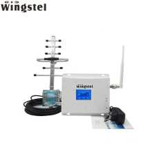 Wingstel home cell phone signal booster kit dual band 900mhz/1800mhz cellular extender amplifier kit boosts mobile data signal